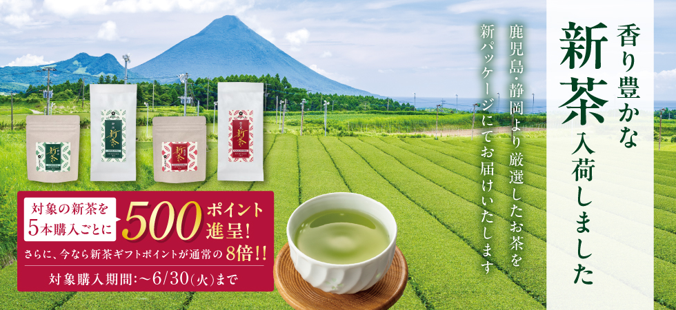 2026年の新茶の販売を開始いたしました！
