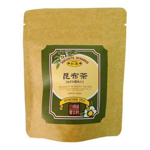 昆布茶 45g (袋) | 三國屋善五郎オンラインストア 大正時代から