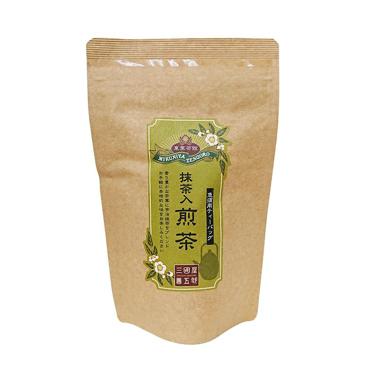 抹茶入煎茶 急須用ティーバッグ5g×20p | 三國屋善五郎オンラインストア
