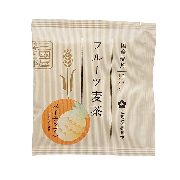 定番化決定】（茶楽）フルーツ麦茶（アップルマンゴー） 5g×1p（袋