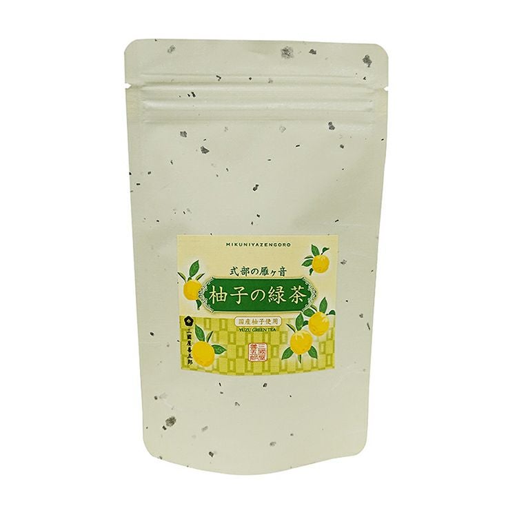 式部の雁ヶ音）柚子の緑茶 3g×10p（袋） | 三國屋善五郎オンライン