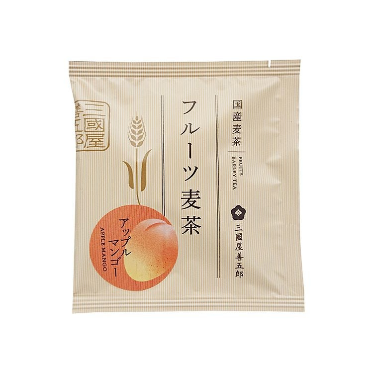 茶楽）フルーツ麦茶（フルーツミックス） 5g×1p（袋） | 三國屋善五郎