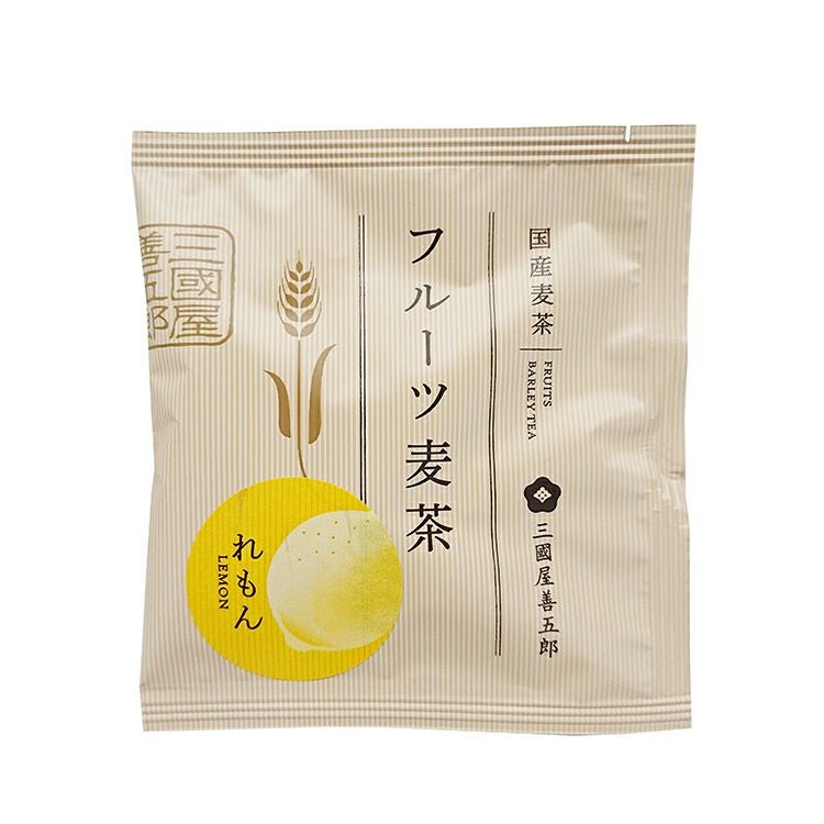 定番化決定】(茶楽)フルーツ麦茶(はくとう) 5g×1p(袋) | 三國屋 定番化決定】(茶楽)フルーツ麦茶(はくとう) 5g×1p(袋) | 三國屋
