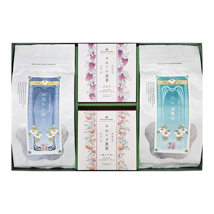 水出し煎茶とフルーツ麦茶セット | 三國屋善五郎オンラインストア 大正