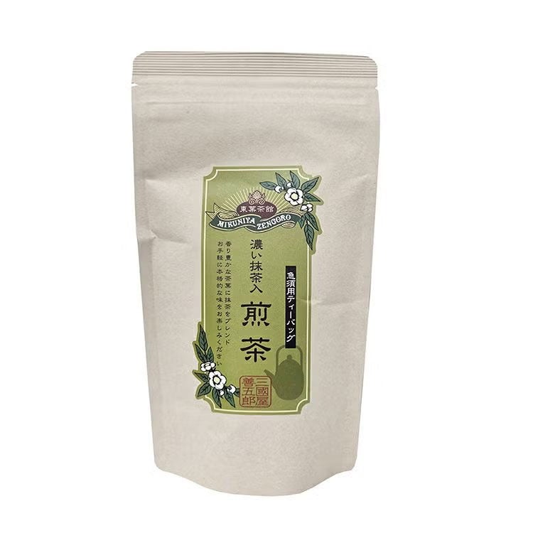 濃い抹茶入玄米茶 4g×15p | 三國屋善五郎オンラインストア 大正時代