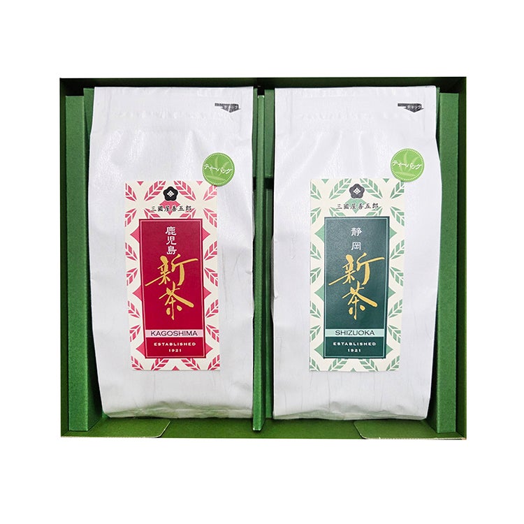 【2026 新茶】鹿児島・静岡新茶4.5g×15pセット