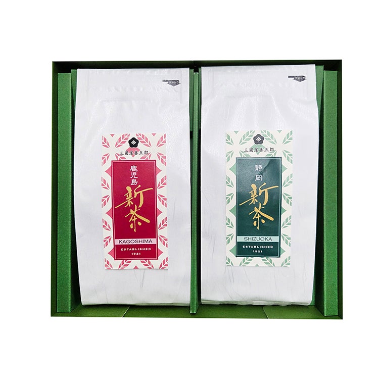 鹿児島・静岡新茶2.5g×12pセット | 三國屋善五郎オンラインストア 大正