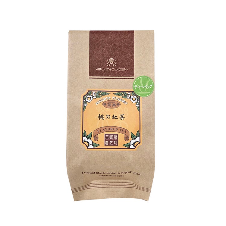 桃の紅茶 ティーバッグ3g×8p（袋） | 三國屋善五郎オンラインストア